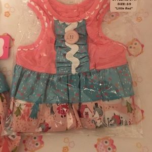 RicRac Ruffles “Little Red”